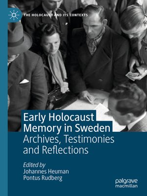 cover image of Early Holocaust Memory in Sweden